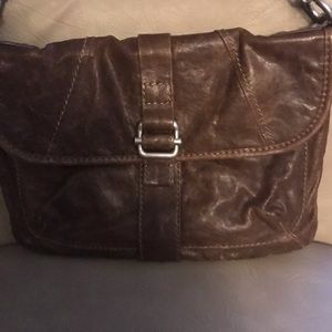 Fossil Leather Handbag
